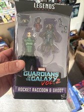 Marvel Legends Rocket Raccoon & Groot Figures Mantis BAF Wave New Open Box