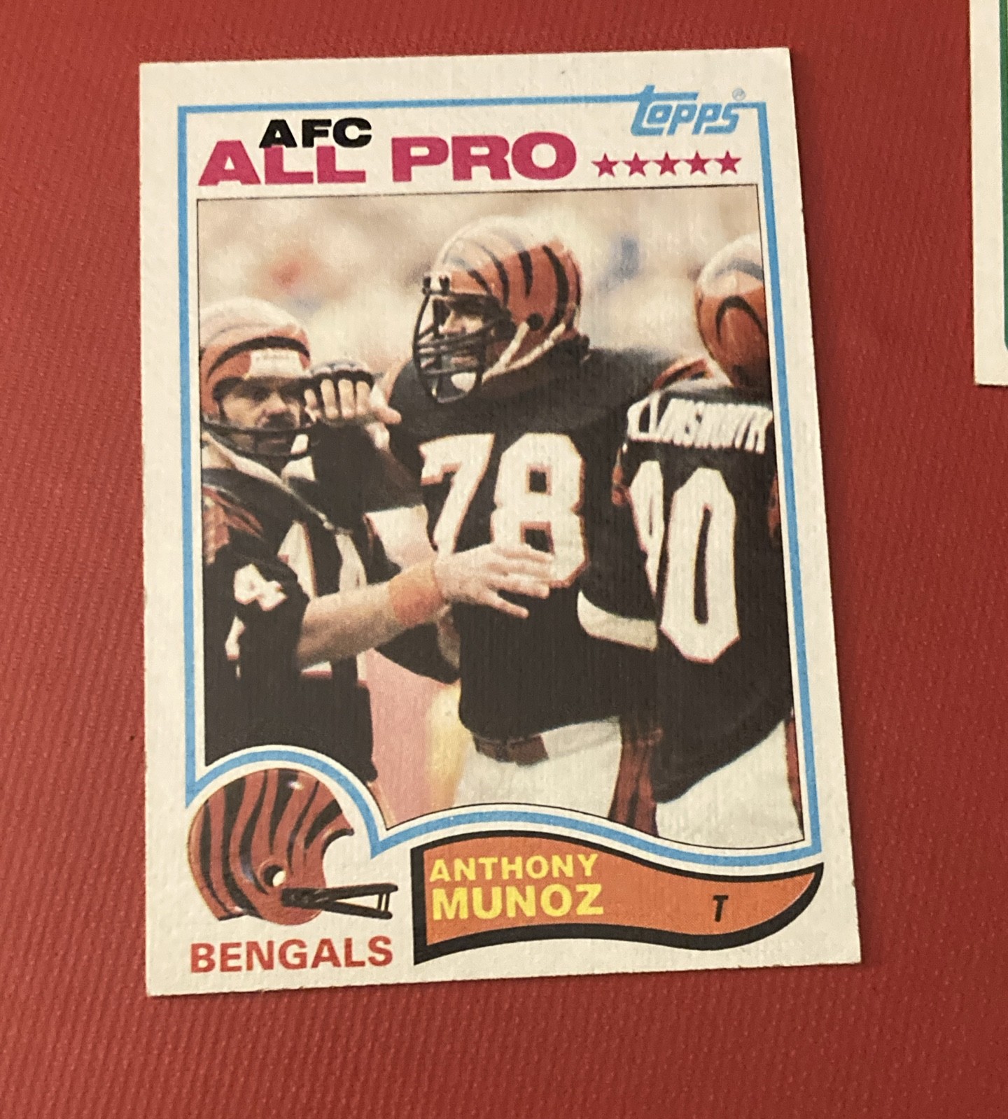 1982 Topps - Anthony Munoz #51 (RC)