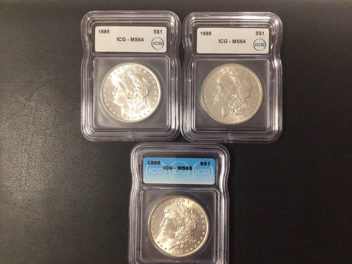 MS 64 Graded 1888 Year Morgan US Dollars (1878-1921) for sale | eBay