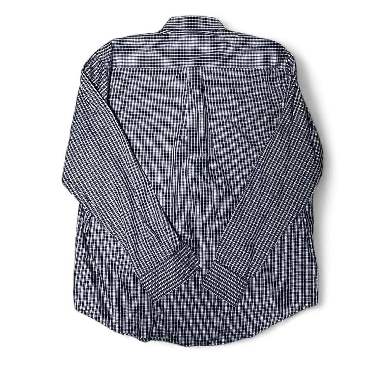 Peter Millar Large blue and white button down shi… - image 3