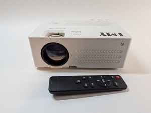 TMY V88 Native 1080P WiFi Bluetooth Projector HDMI USB Tested Working