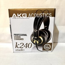 Headphones AKG K240 Studio Semi-Open Over the Ear Headphones Knox Gear Music