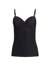 BRAND NEW 150 HANRO OF SWITZERLAND "ALLURE" BRA CAMISOLE BLACK SIZE 38C 85