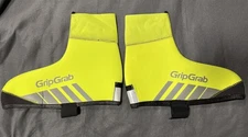 GRIPGRAB RACE THERMO OVERSHOES SIZE LARGE 42/43 EU NEON YELLOW CYCLING