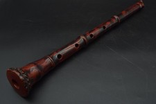 Japanische Vintage Shakuhachi Flöte 50 cm Kunststoff Übungsinstrument Made in...