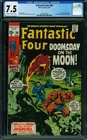 FANTASTIC FOUR  # 98  Awesome Cover! CGC 7.5 HIGH Grade!      0313597003