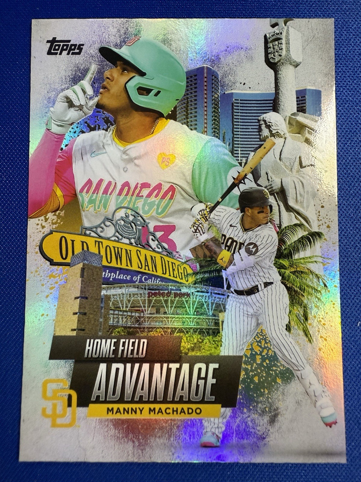 2025 Topps Chrome Home Field Advantage #HA-36 Manny Machado Padres