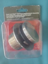 Keeney Foot Lok Stop Drain Closure Assembly Brushed Nickel 26-20DSBN NEW