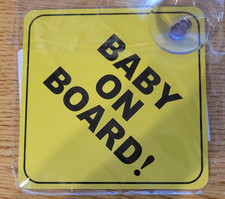Baby On Board Sign