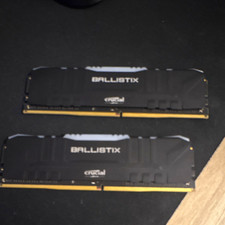 Crucial Ballistix 16GB (2x8GB) DDR4-3600 PC4-28800 DIMM Non-ECC
