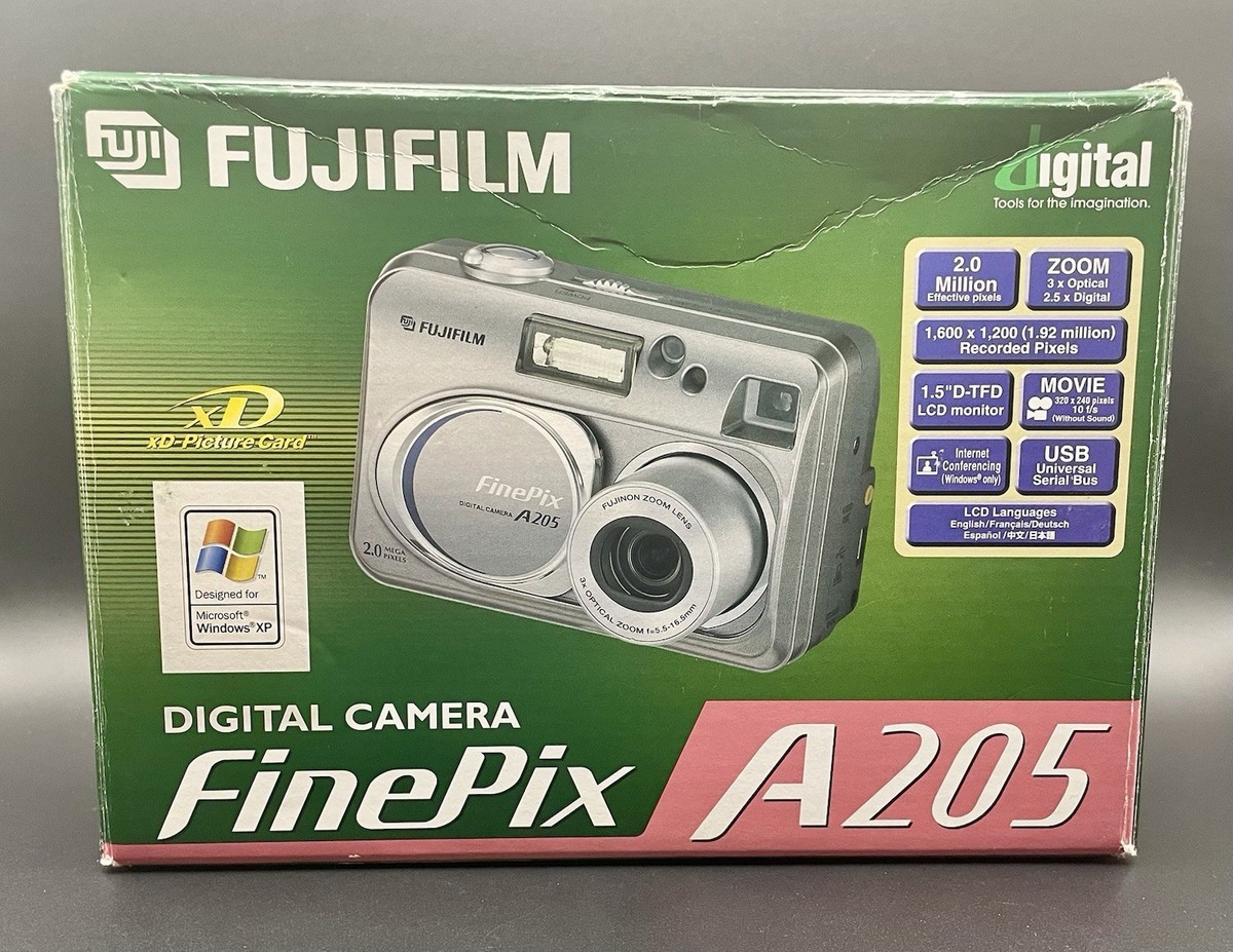 Fujifilm FinePix A Series A205 2.0MP Digital Camera - Silver