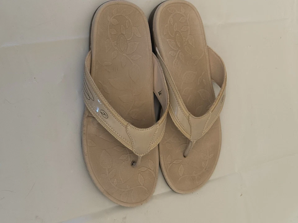 Sandalias Dr. Scholl's Chanclas Advanced Comfort Series Taupe Talla US10 Foto 3 de 4