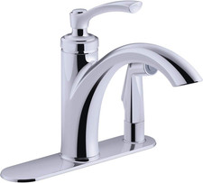 Stylish Polished Chrome Linwood Kitchen Sink Faucet - K-R29671-CP