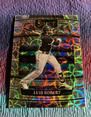 2022 Panini Select Concourse Level Scope Prizm Luis Robert #28 - White Sox