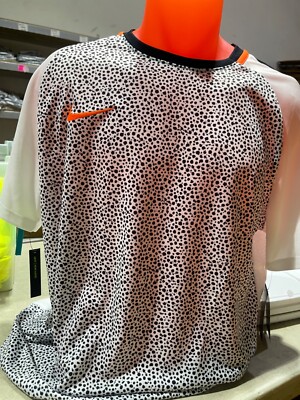 Nike Dri-FIT Academy Football Shirt White Black - AJ4231-100