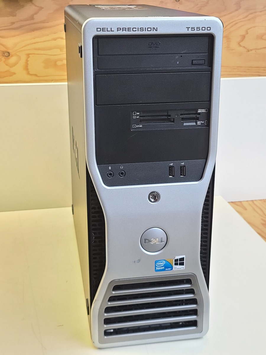Dell Precision T5500 + Xeon X5687 + 12GB + 2x500GB RAID1 Windows 7