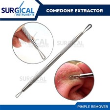 Pimple Remover Tool Comedone Extractor Blackhead Stainless Steel German Grade