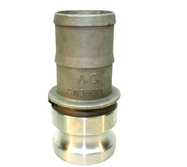 NEW 2" DIXON ANDREWS Cam AND Groove Type E Adapter x Hose Shank 200E SS