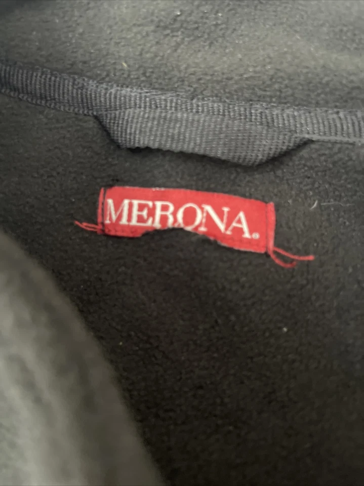 Sudadera/sudadera con capucha negra Merona talla XXL con cremallera Foto 2 de 4