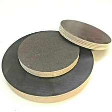 15mm Runde Holzscheibe Rund Kreis Siebdruckplatte Scheibe Multiplex Tischplatte.