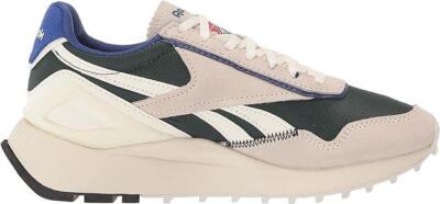 Reebok Men Leather Legacy AZ Sneaker Chalk/Forest Green/Classic