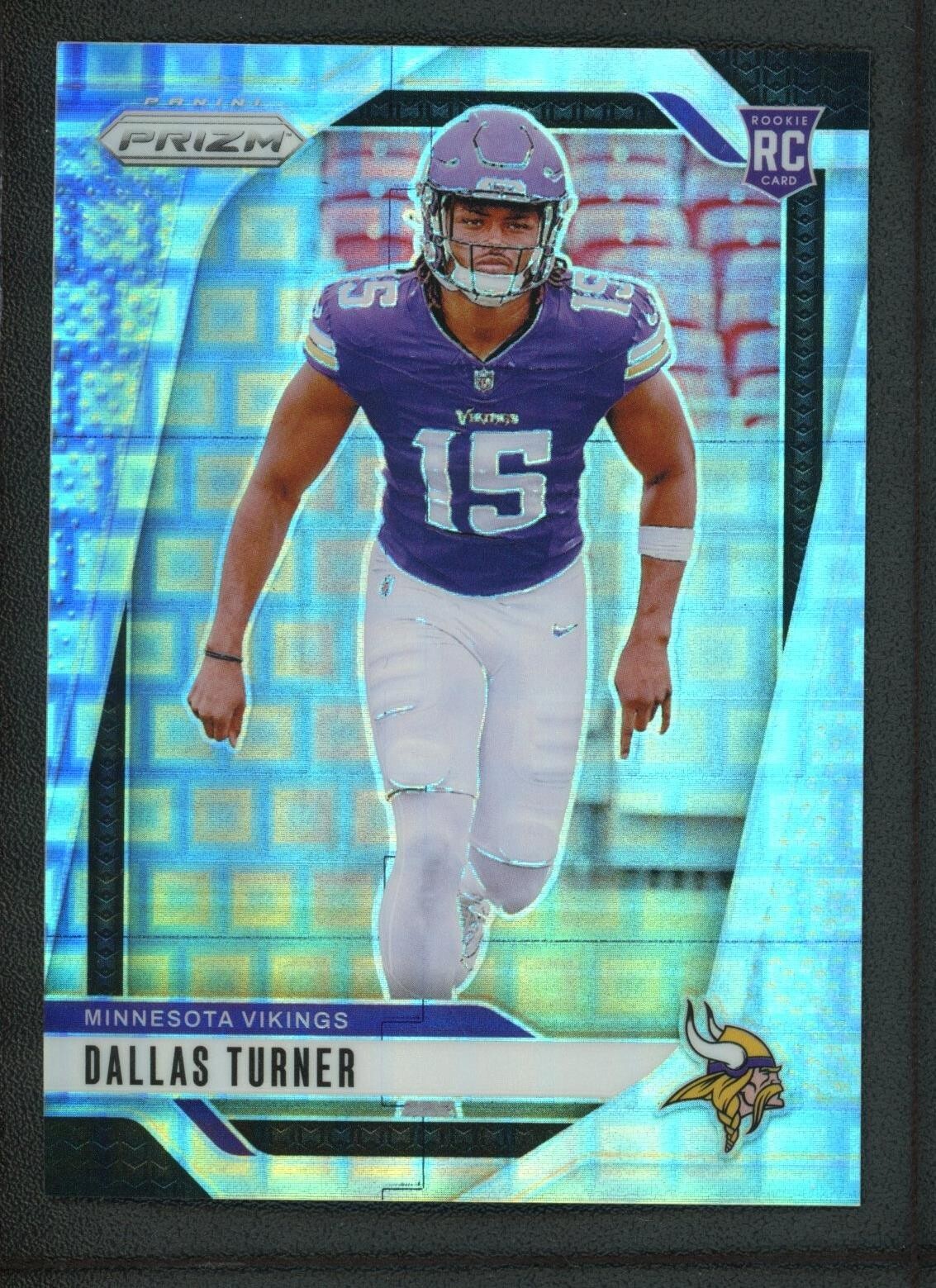 2024 DALLAS TURNER 130/400 PANINI PRIZM FOOTBALL NFL PANDORA ROOKIE RC #324