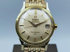 Authentic OMEGA Pie Pan Dial Constellation Gold Cap Auto 561 Watch Ref 168.005