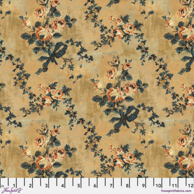 Tim Holtz Eclectic | Forgotten - Orange | Laboratory | Sold by The 1/2 Yard
