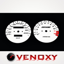 Suzuki GS 500 E 1988-2004 Tachoscheiben Tacho WEISS