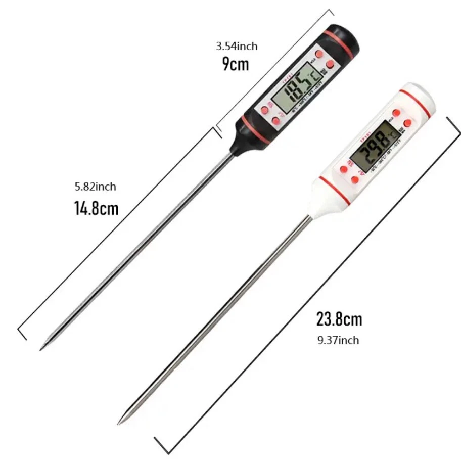 Digitalthermometer für Grillen Lebensmittel Backen Wasser Your Gj Home - Bild 4 von 4
