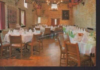 Jacobean Hall Spread Eagle Hotel Midhurst Sussex unbenutzt Werbepostkarte