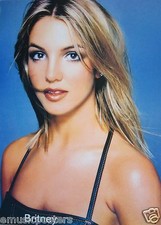 BRITNEY SPEARS "SEXY BLOWING, FLOWING HAIR" ASIAN POSTER -Cute, Young & Innocent