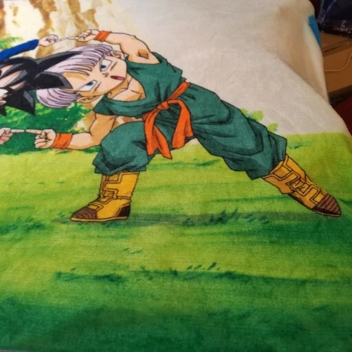 Two Dragon Ball Z mantas de lana 45×60 Foto 3 de 4