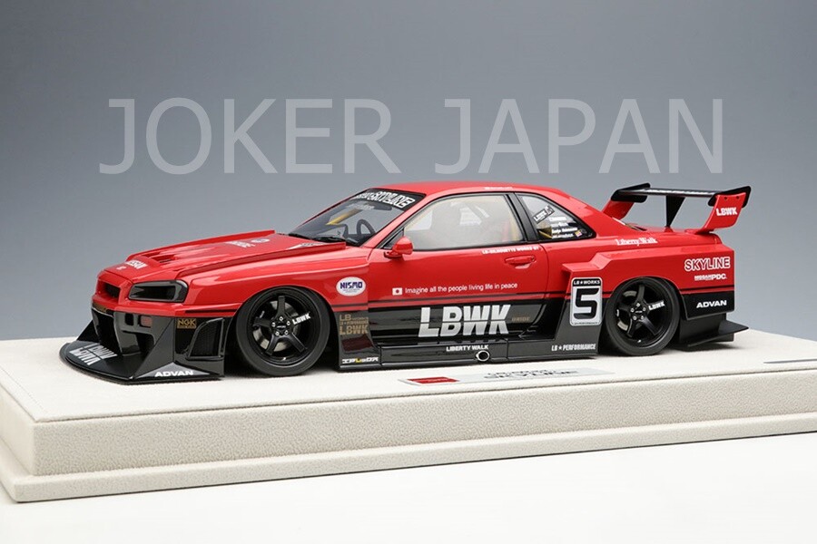 Make Up EIDOLON 1/18 LB-ER34 Super Silhouette SKYLINE TOKYO