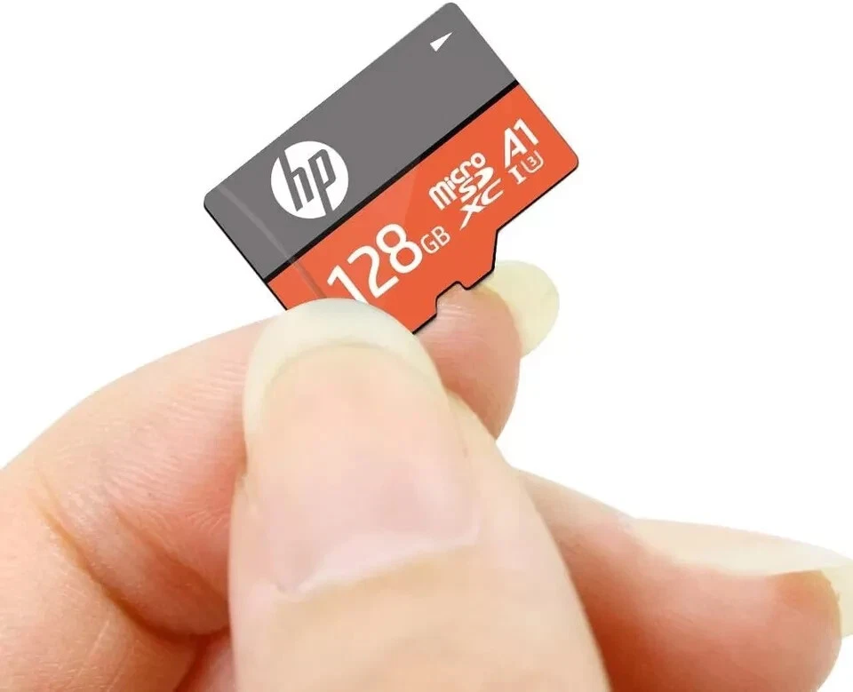Genuine HP 128GB MicroSDXC Memory Micro SD Card w/ Adapter, U3, A1, 100MB/s mxA1 - Image 3 of 4