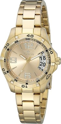 Invicta 15119 Sport Datum Edelstahl Armband Damenuhr