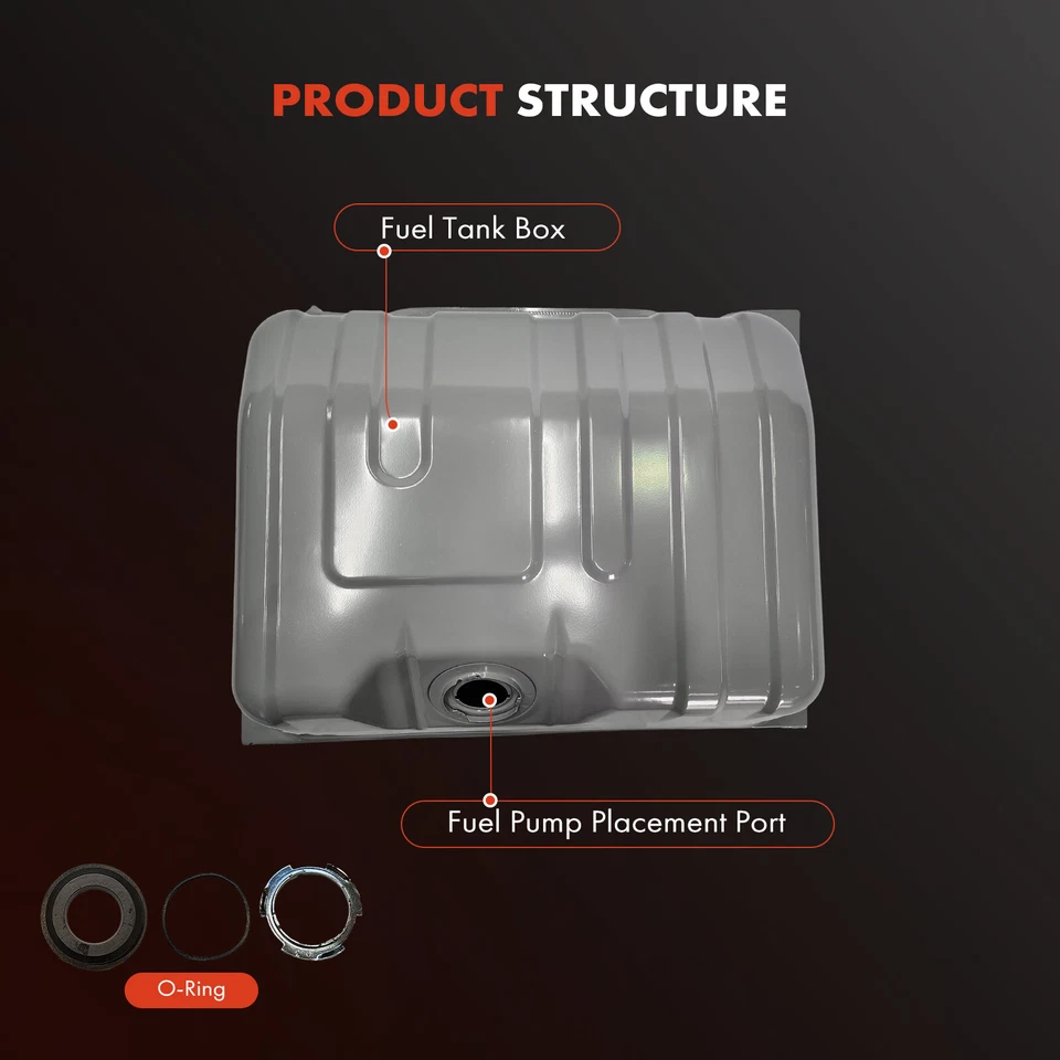 Tanque de combustible de 13 galones para Ford Mustang II 1974 1975 1976 Mercury Bobcat 1975-1976 Foto 2 de 4