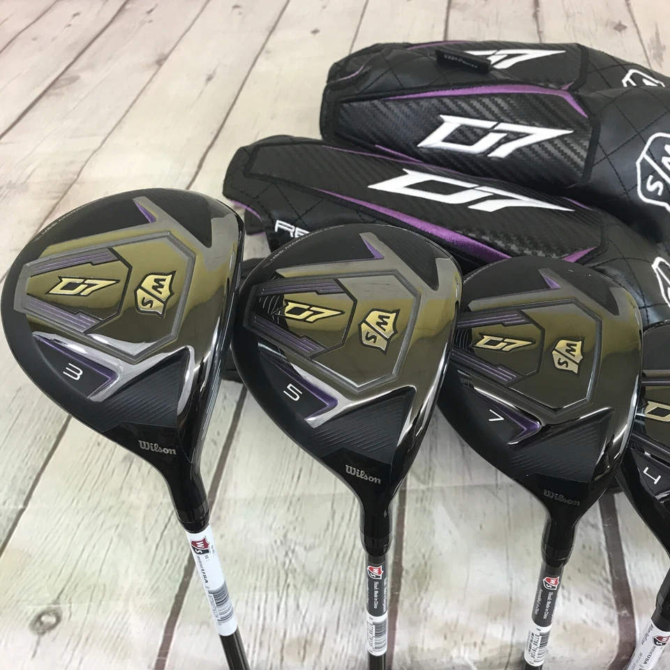 Wilson Staff Mujer D7 Premium Fairway Híbrido Combo Set Damas Flex Pick Palos! Foto 2 de 4
