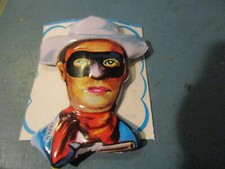 NOS 1960's Lone Ranger Pin - Made In Japan