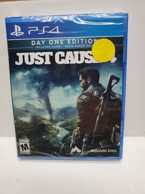 Just Cause 4 PS4 Day One Edition Brand New Factory Sealed Playstation 4 Game 