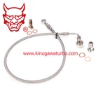 Kinugawa Turbo Oil Feed Line Kit Mitsubishi 4B11T Lancer EVO X 10 w/ Stock TD05H