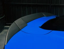 For Lotus Emira 2022 OD Type Matte Dry Carbon Fiber Rear Spoiler Duckbill Wing