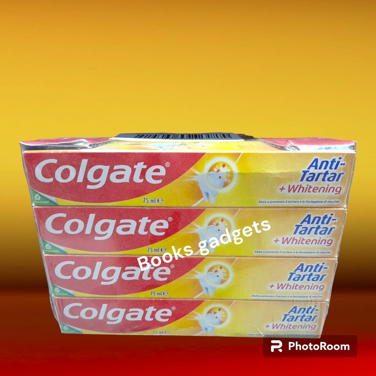 24 pz Colgate ANTI TARTAR+WHITENING Dentifricio anti Tartaro Denti Bianchi 75ml