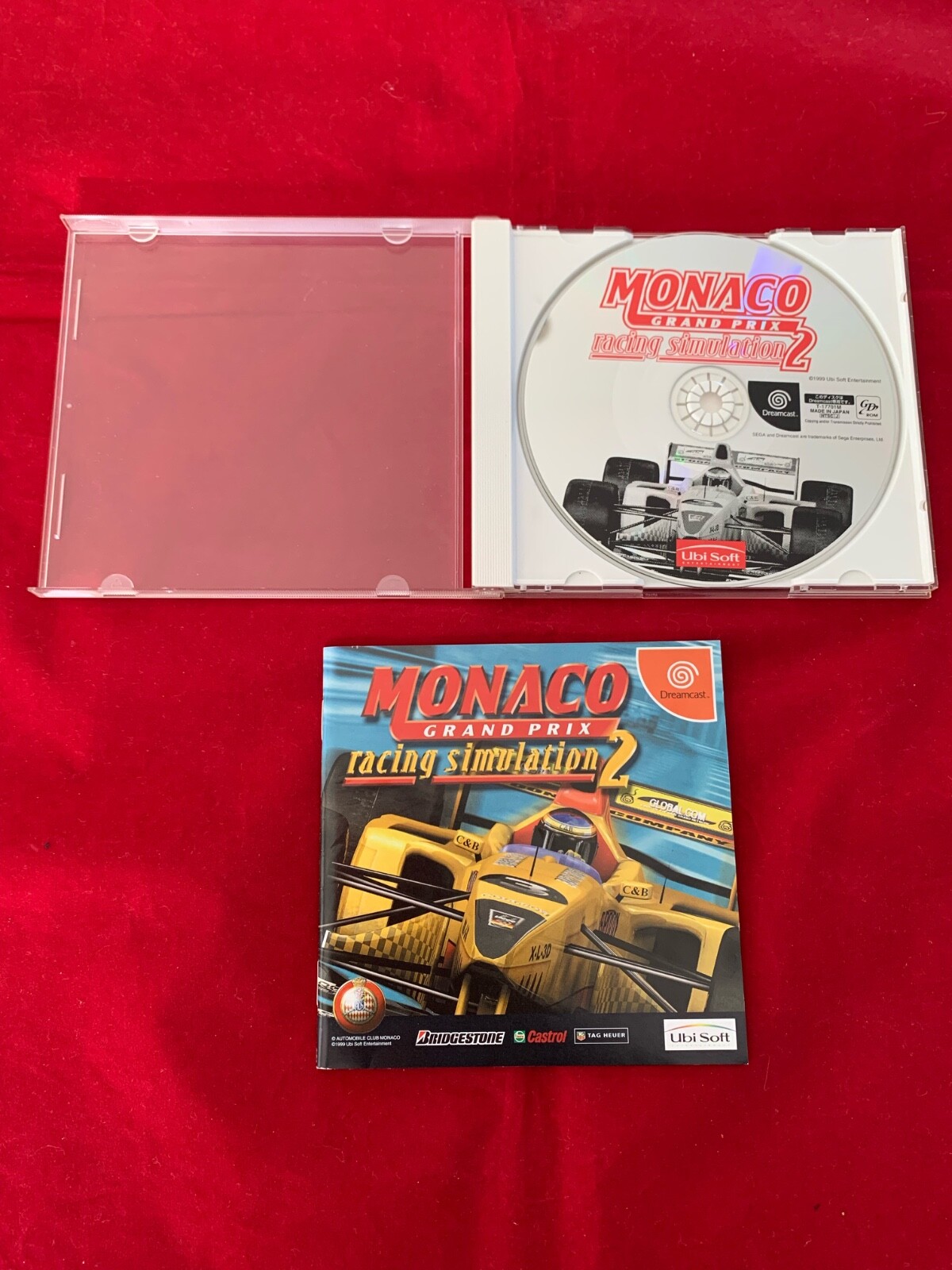 MONACO GRAND PRIX RACING SIMULATION 2 - DREAMCAST  JAPAN Complet