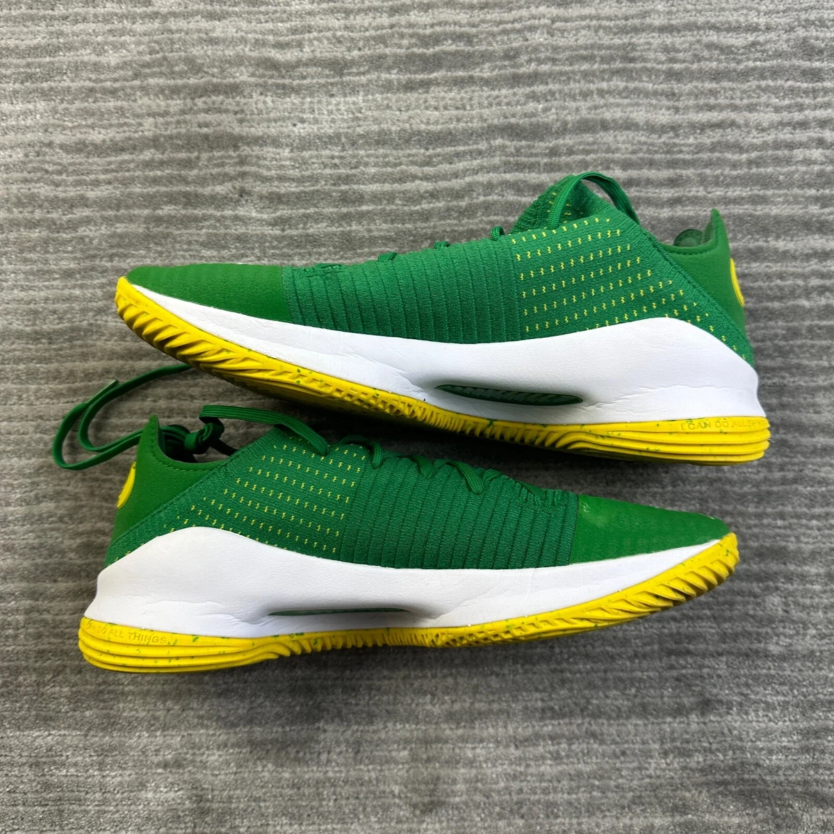 Under armour curry 4 men yellow online