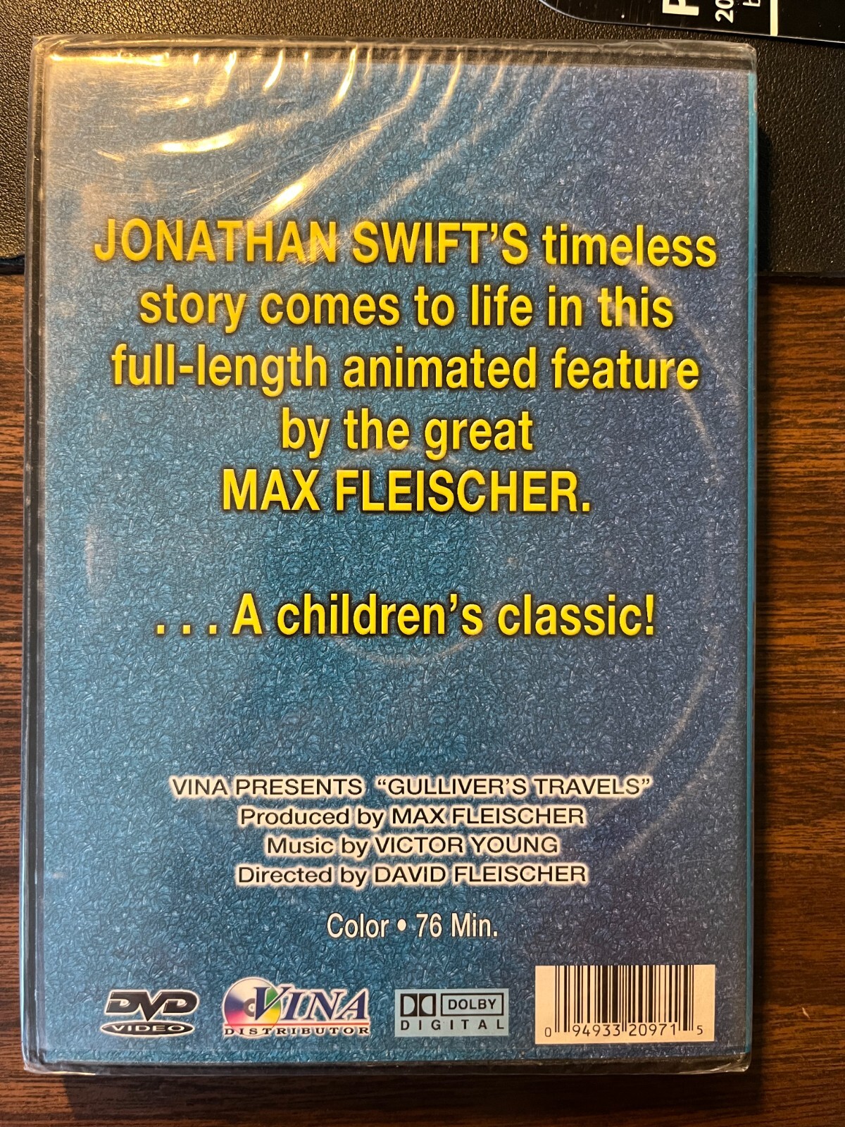 Gulliver's Travels DVD Jonathan Swift / Max Fleischer / VINA