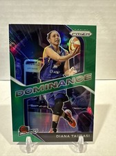 DIANA TAURASI 2021 Panini Prizm WNBA Dominance Green Prizm #5