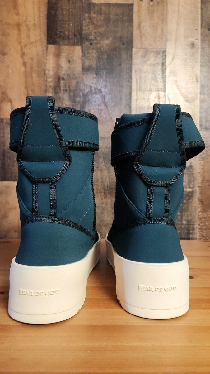 Fear Of God Military Sneaker Green Nylon Sz 46 Made In Italy Jerry