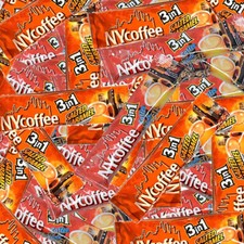 Ny coffee 3 in 1 Coffee, Salted Caramel Flavour 14g instance cofee 25-150 Sachet