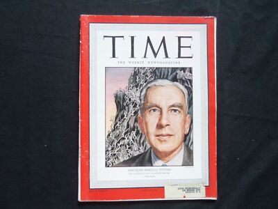 1947 MARCH 17 TIME MAGAZINE - HISTORIAN ARNOLD J. TOYNBEE - T 1064